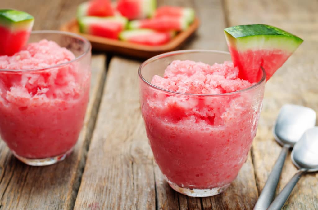 healthy and affordable watermelon ice dessert